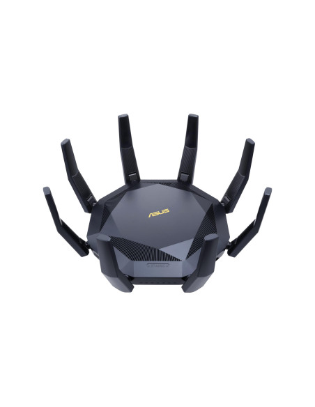 Wireless Router, ASUS, 6000 Mbps, Mesh, Wi-Fi 6, USB 3.1, 9x10/100/1000M, 1x10GbE, 1xSPF+, Number of antennas 8, RT-AX89X
