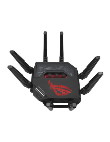 Wireless Router, ASUS, ROG Rapture GT-BE98, Wi-Fi 7 (802.11be), Data speed 11529 Mbit/s, Ethernet WAN Yes, Ethernet LAN Yes, 6x