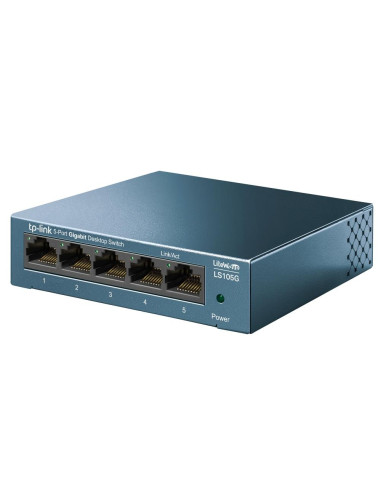 Switch, TP-LINK, LS105G, 5x10Base-T / 100Base-TX / 1000Base-T, LS105G