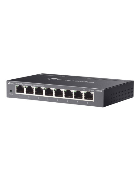 Switch, TP-LINK, Omada, ES208G, Type L2, ES208G