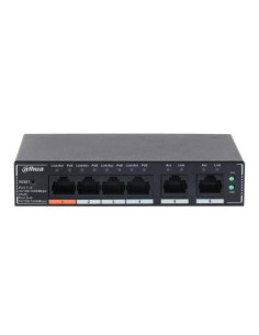 Switch, DAHUA, DH-SG4006P, Switch layer L2, 6xRJ-45 ports, RJ-45 Ports Type Gigabit Ethernet (10/100/1000), 4xPower over Ethern