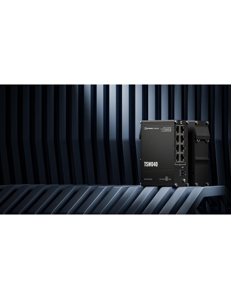 Switch, TELTONIKA, TSW040000000, PoE+ ports 8, 240 Watts, TSW040
