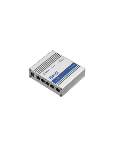 Switch, TELTONIKA, TSW101000000, PoE ports 4, 60 Watts, TSW101