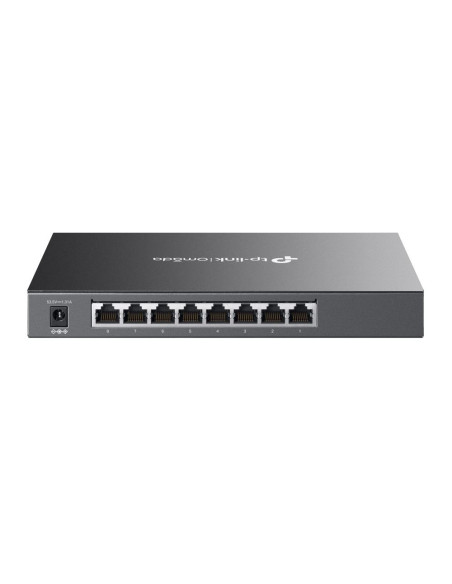 Switch, TP-LINK, Omada, TL-SG2008P, Type L2+, Desktop/pedestal, 8x10Base-T / 100Base-TX / 1000Base-T, PoE+ ports 4, 62 Watts, T