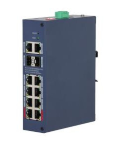 Switch, DAHUA, CHS4212-8GT-110, Switch type Managed, Switch layer L2, Form factor Desktop, 10xRJ-45 ports, RJ-45 Ports Type Gig