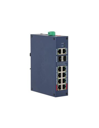 Switch, DAHUA, CHS4212-8GT-110, Switch type Managed, Switch layer L2, Form factor Desktop, 10xRJ-45 ports, RJ-45 Ports Type Gig