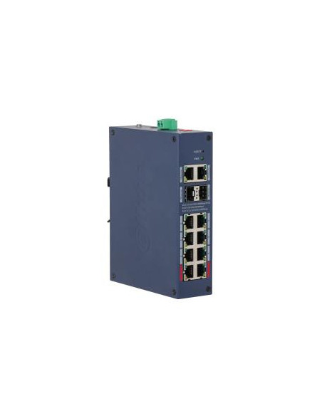 Switch, DAHUA, CHS4212-8GT-110, Switch type Managed, Switch layer L2, Form factor Desktop, 10xRJ-45 ports, RJ-45 Ports Type Gig