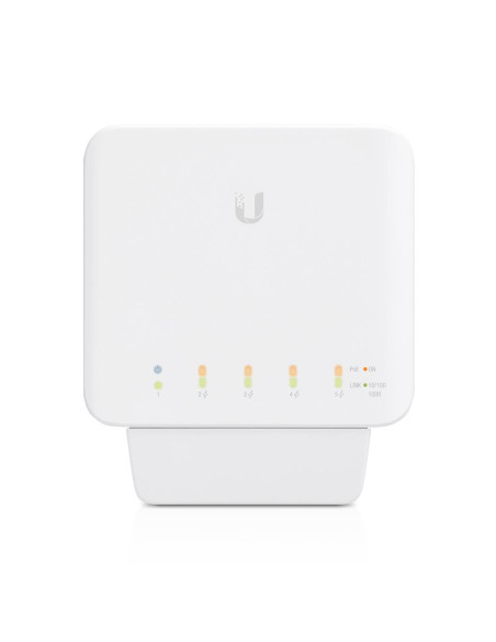 Switch, UBIQUITI, USW-FLEX, 5x10Base-T / 100Base-TX / 1000Base-T, PoE ports 5, 15.4 Watts, USW-FLEX