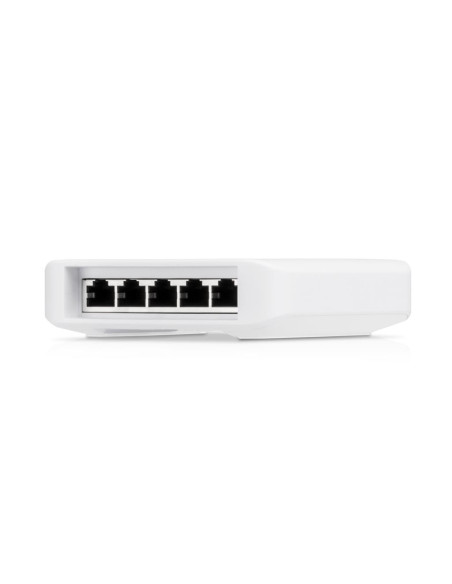 Switch, UBIQUITI, USW-FLEX, 5x10Base-T / 100Base-TX / 1000Base-T, PoE ports 5, 15.4 Watts, USW-FLEX