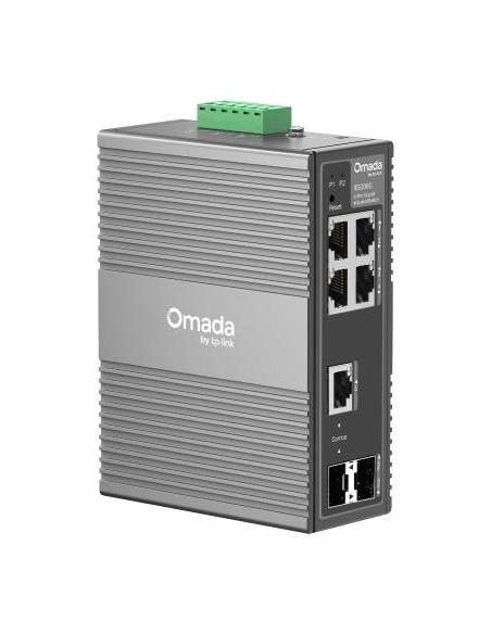 Switch, TP-LINK, Switch type Managed, 4xRJ-45 ports, RJ-45 Ports Type Gigabit Ethernet (10/100/1000), 1xCombo SFP ports quantit