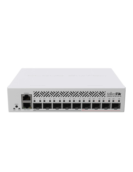 Switch, MIKROTIK, CRS310-1G-5S-4S+IN, Type L3, PoE ports 1, CRS310-1G-5S-4S+IN