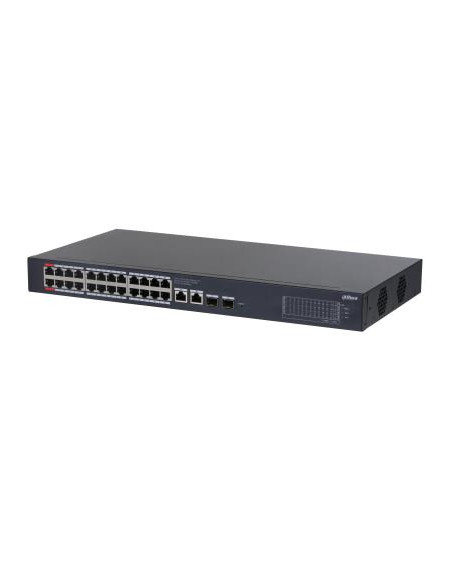 Switch, DAHUA, CS4228-24GT-240, Desktop/pedestal, Rack, 2xSFP, 26xRJ45, 240 Watts, CS4228-24GT-240