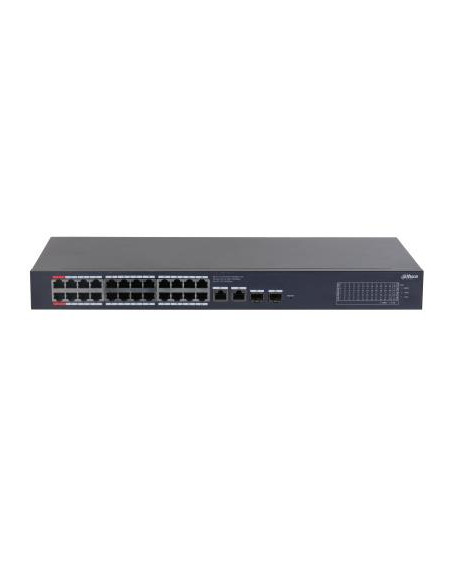 Switch, DAHUA, CS4228-24GT-240, Desktop/pedestal, Rack, 2xSFP, 26xRJ45, 240 Watts, CS4228-24GT-240