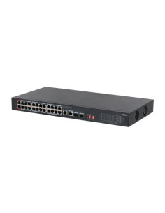 Switch, DAHUA, S3228-24GT-375, Switch type Unmanaged, Switch layer L2, Rack mounting Yes, 26xRJ-45 ports, RJ-45 Ports Type Giga