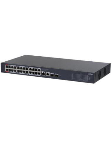 Switch, DAHUA, CS4228-24GT-375, Type L2, Desktop/pedestal, Rack, 375 Watts, DH-CS4228-24GT-375
