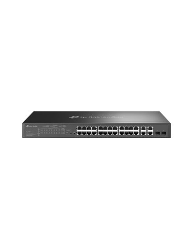 Switch, TP-LINK, SL2428P, Rack, PoE+ ports 24, 250 Watts, SL2428P