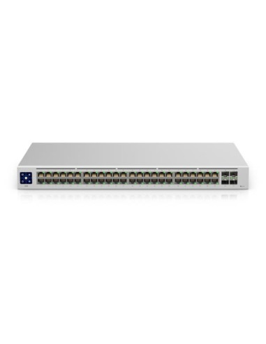 Switch, UBIQUITI, USW-48, Type L2, Desktop/pedestal, 48x10Base-T / 100Base-TX / 1000Base-T, 4xSFP, USW-48