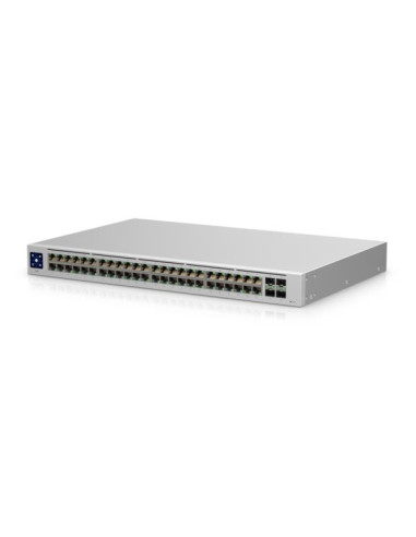 Switch, UBIQUITI, USW-48, Type L2, Desktop/pedestal, 48x10Base-T / 100Base-TX / 1000Base-T, 4xSFP, USW-48