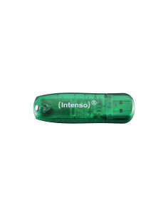 MEMORY DRIVE FLASH USB2 8GB/GREEN 3502460 INTENSO