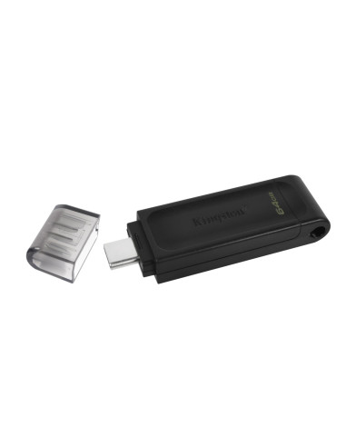 MEMORY DRIVE FLASH USB-C 64GB/DT70/64GB KINGSTON