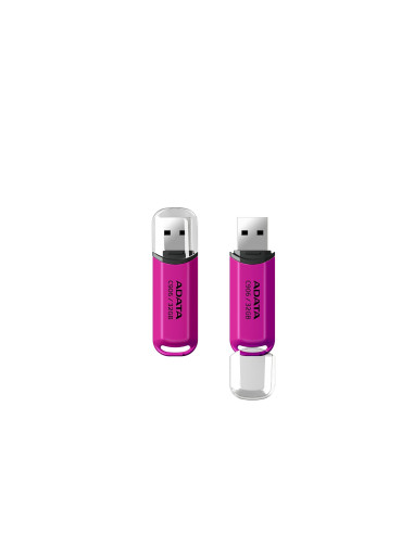 MEMORY DRIVE FLASH USB2 32GB/PINK AC906-32G-RPP ADATA