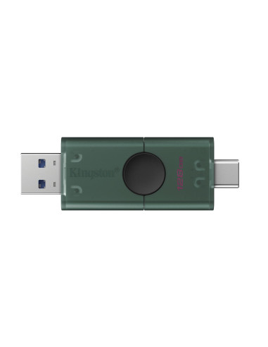 MEMORY DRIVE FLASH USB3.2/128G DUO DTDEG2/128GB KINGSTON