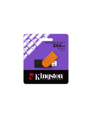 MEMORY DRIVE FLASH USB3.2/256GB DTXS/256GB KINGSTON
