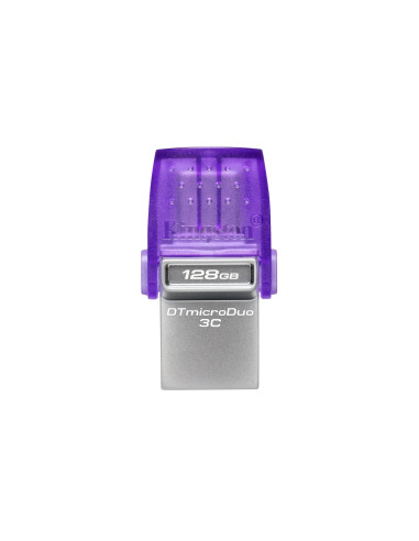MEMORY DRIVE FLASH USB3.2/128GB DTDUO3CG3/128GB KINGSTON