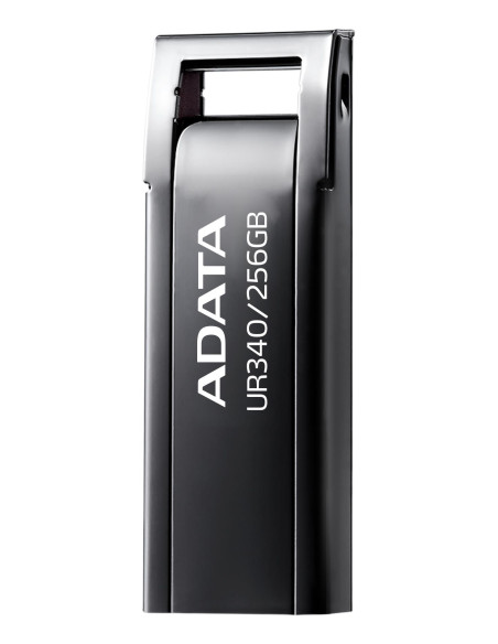 MEMORY DRIVE FLASH USB3.2 256G/BLACK AROY-UR340-256GBK ADATA
