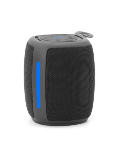 Portable Speaker, GEMBIRD, Black, Portable/Wireless, 1xUSB-C, Bluetooth, SPK-BT-LED-03-BK