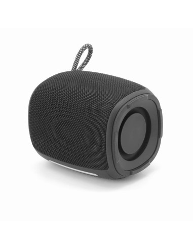 Portable Speaker, GEMBIRD, Black, Portable/Wireless, 1xUSB-C, Bluetooth, SPK-BT-LED-03-BK