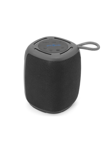 Portable Speaker, GEMBIRD, Black, Portable/Wireless, 1xUSB-C, Bluetooth, SPK-BT-LED-03-BK