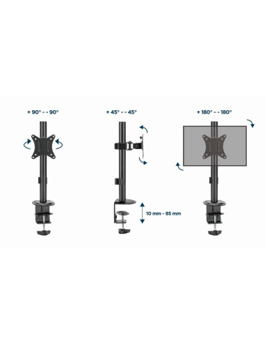 DISPLAY ACC MOUNTING ARM/17-32" MA-D1-02 GEMBIRD