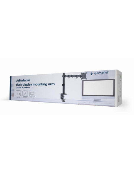 DISPLAY ACC MOUNTING ARM/17-32" MA-D1-01 GEMBIRD