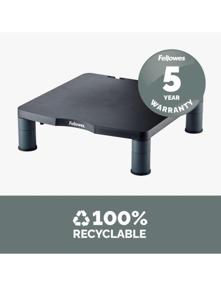 MONITOR ACC RISER STANDARD/GRAPHITE 9169301 FELLOWES
