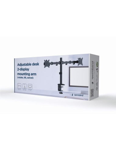 DISPLAY ACC MOUNTING ARM/17-32" MA-D2-01 GEMBIRD