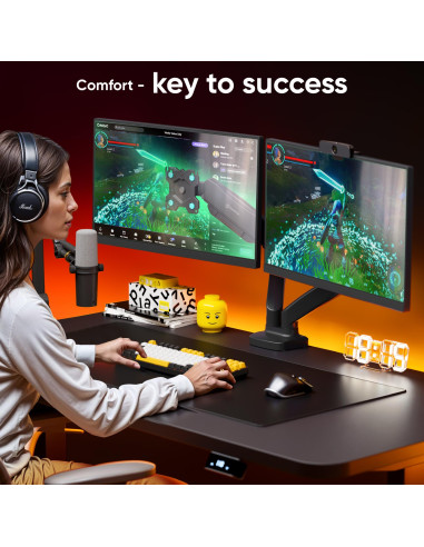 MONITOR ACC DESK MOUNT/13-32" BLACK G160-B ONKRON