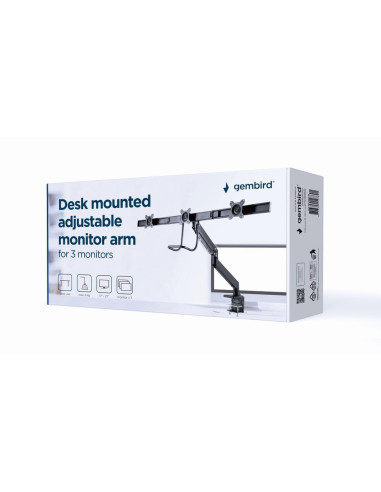 DISPLAY ACC MOUNTING ARM/17-27" MA-DA3-03 GEMBIRD
