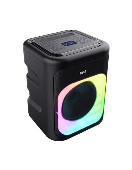Portable Speaker, TRUST, 25280, Black, Portable/Waterproof/Wireless, 1xUSB-C, Bluetooth, 25280