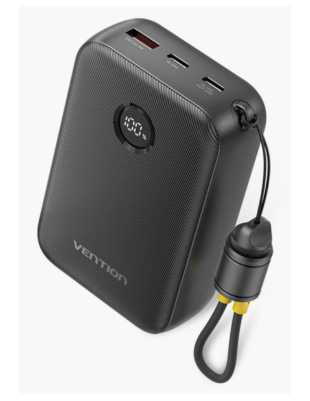 POWER BANK USB 20000MAH 22.5W/BLACK FKBB0-C VENTION