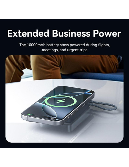 POWER BANK WRL 10000MAH 35W/GREY FKHH0 VENTION