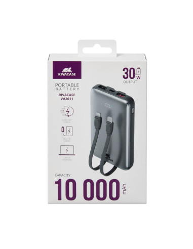POWER BANK USB 10000MAH/VA2611 RIVACASE