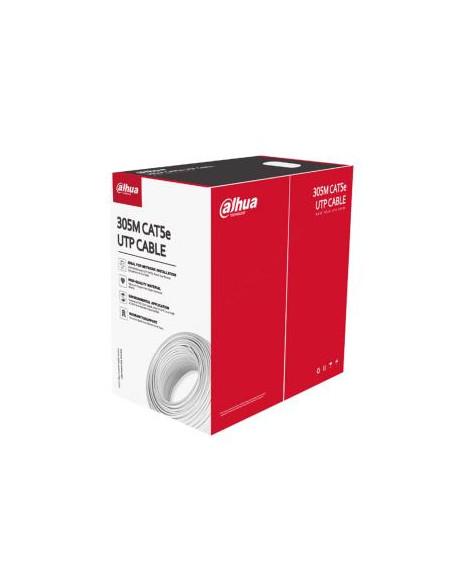 CABLE CAT5E UTP 305M WHITE/PFM920I-5EU-C DAHUA