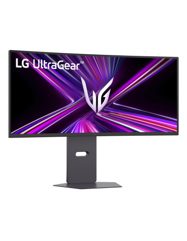 LCD Monitor, LG, 34 ", 3440 x 1440 pixels, Wide Quad HD, Native aspect ratio 21:9, LCD, Curved, 34G600A-B