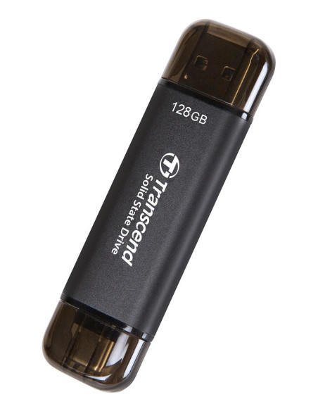 External SSD, TRANSCEND, ESD310C, 128GB, USB-C, USB, 3D NAND, TS128GESD310C