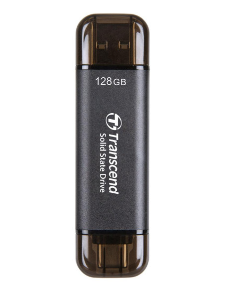 External SSD, TRANSCEND, ESD310C, 128GB, USB-C, USB, 3D NAND, TS128GESD310C