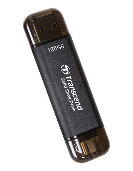 External SSD, TRANSCEND, ESD310C, 128GB, USB-C, USB, 3D NAND, TS128GESD310C