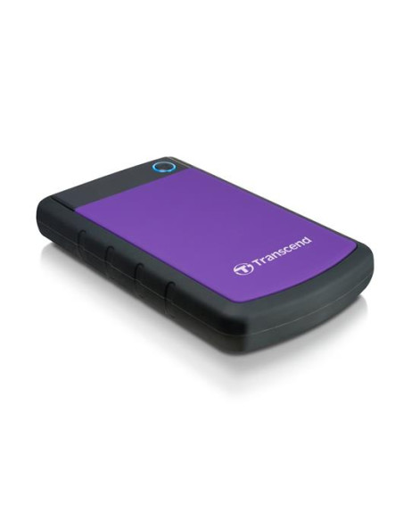 External HDD, TRANSCEND, StoreJet, 2TB, USB 3.0, Colour Purple, TS2TSJ25H3P