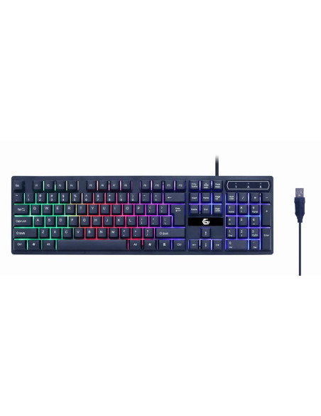 KEYBOARD USB GAMING KIT ENG/GHOST GGS-UMGL4-02 GEMBIRD