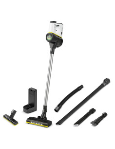 Vacuum Cleaner, KARCHER, Cordless vacuum cleaner VC 6 Cordless ourFamily Car, Dry, 2-in-1 stick vacuum, Black/Yellow, Bagless, 